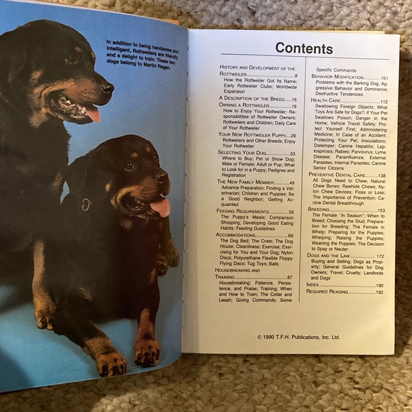 Book (Hardback):Rottweiler by Anna Nicholas - Picture 7 of 16